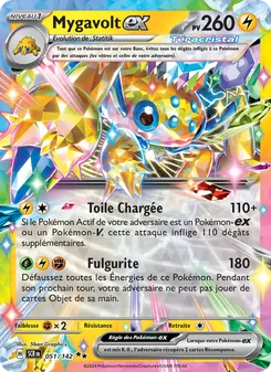 Carte Mygavolt-ex de l'extension Couronne Stellaire, numéro 051/142