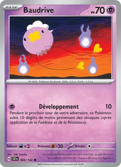 Carte Baudrive de l'extension Couronne Stellaire, numéro 060/142