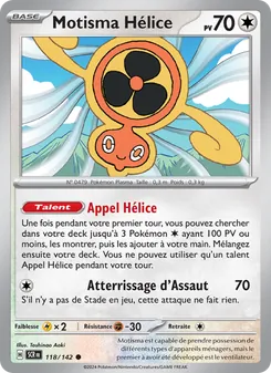 Carte Motisma Hélice de l'extension Couronne Stellaire, numéro 118/142