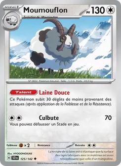 Carte Moumouflon de l'extension Couronne Stellaire, numéro 125/142