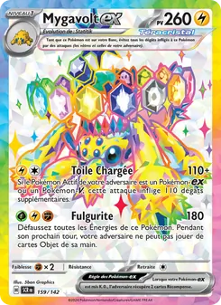 Carte Mygavolt-ex de l'extension Couronne Stellaire, numéro 159/142