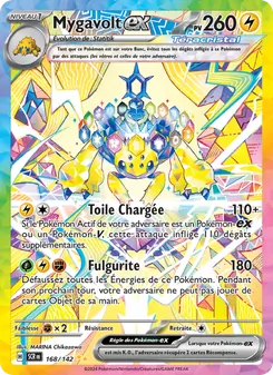 Carte Mygavolt-ex de l'extension Couronne Stellaire, numéro 168/142