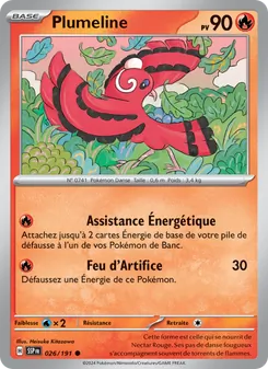 Carte Plumeline de l'extension Étincelles Déferlantes, numéro 026/191