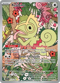 Carte Kecleon de l'extension Étincelles Déferlantes, numéro 213/191