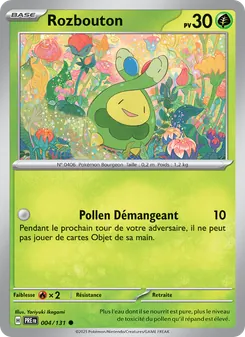Carte Rozbouton de l'extension Évolutions Prismatiques, numéro 004/131
