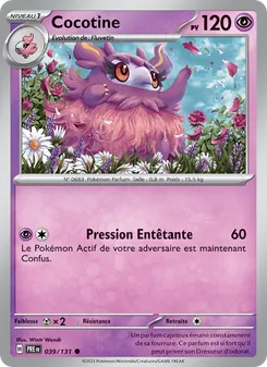 Carte Cocotine de l'extension Évolutions Prismatiques, numéro 039/131