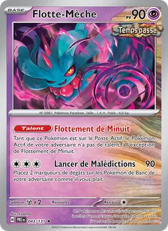 Carte Flotte-Mèche de l'extension Évolutions Prismatiques, numéro 043/131