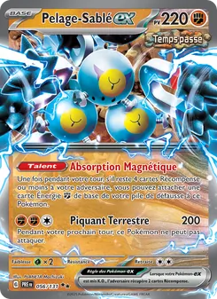 Carte Pelage-Sablé-ex de l'extension Évolutions Prismatiques, numéro 056/131