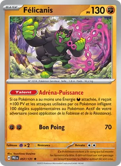 Carte Félicanis de l'extension Évolutions Prismatiques, numéro 057/131