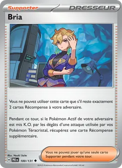 Carte Bria de l'extension Évolutions Prismatiques, numéro 100/131