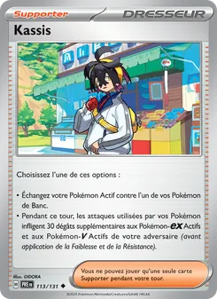 Carte Kassis de l'extension Évolutions Prismatiques, numéro 113/131
