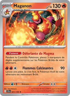Carte Maganon de l'extension Aventures Ensemble, numéro 021/159