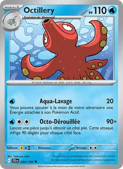 Carte Octillery de l'extension Aventures Ensemble, numéro 034/159