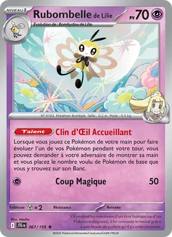 Carte Rubombelle de Lilie de l'extension Aventures Ensemble, numéro 067/159