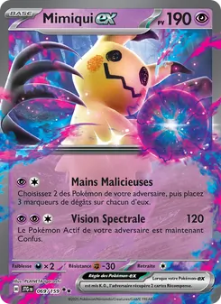 Carte Mimiqui-ex de l'extension Aventures Ensemble, numéro 069/159