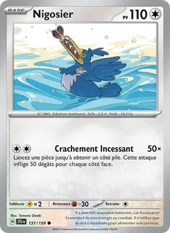 Carte Nigosier de l'extension Aventures Ensemble, numéro 137/159