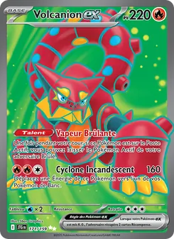 Carte Volcanion-ex de l'extension Aventures Ensemble, numéro 171/159