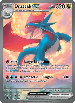 Carte Drattak-ex de l'extension Aventures Ensemble, numéro 187/159
