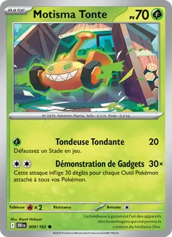Carte Motisma Tonte de l'extension Rivalités Destinées, numéro 009/182