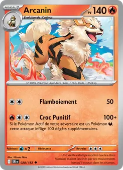 Carte Arcanin de l'extension Rivalités Destinées, numéro 028/182