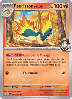Carte Feurisson de Luth de l'extension Rivalités Destinées, numéro 033/182