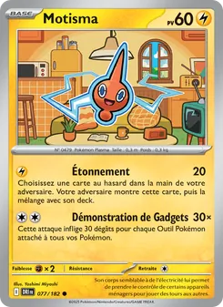 Carte Motisma de l'extension Rivalités Destinées, numéro 077/182