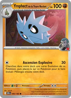 Carte Ymphect de la Team Rocket de l'extension Rivalités Destinées, numéro 095/182