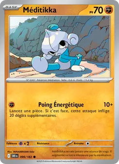 Carte Méditikka de l'extension Rivalités Destinées, numéro 099/182