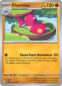 Carte Charmina de l'extension Rivalités Destinées, numéro 100/182