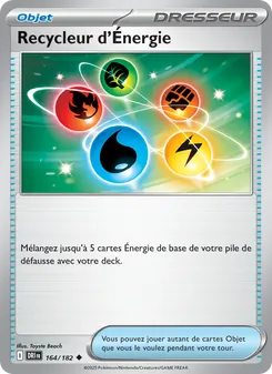 Carte Recycleur d'Énergie de l'extension Rivalités Destinées, numéro 164/182
