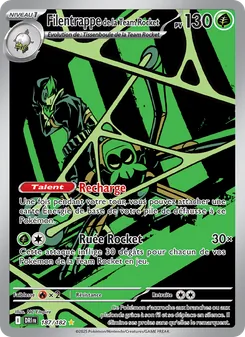 Carte Filentrappe de la Team Rocket de l'extension Rivalités Destinées, numéro 187/182