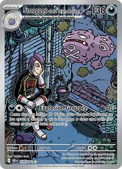 Carte Smogogo de la Team Rocket de l'extension Rivalités Destinées, numéro 199/182