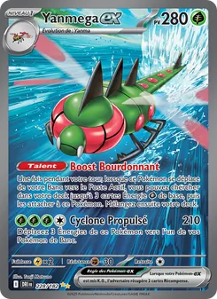 Carte Yanmega-ex de l'extension Rivalités Destinées, numéro 228/182