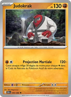 Carte Judokrak de l'extension Foudre Noire, numéro 050/86