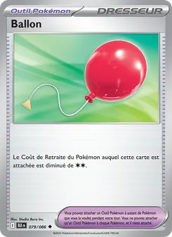 Carte Ballon de l'extension Foudre Noire, numéro 079/86