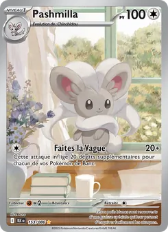 Carte Pashmilla de l'extension Foudre Noire, numéro 153/86