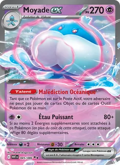 Carte Moyade-ex de l'extension Flamme Blanche, numéro 045/86