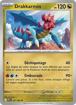 Carte Drakkarmin de l'extension Flamme Blanche, numéro 071/86