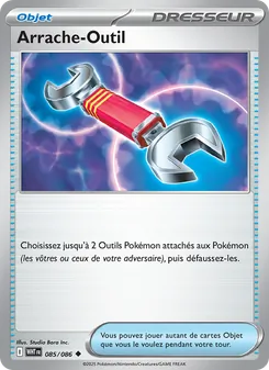 Carte Arrache-Outil de l'extension Flamme Blanche, numéro 085/86