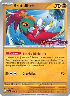 Carte Brutalibré de l'extension SVP Black Star Promos, numéro 007/225