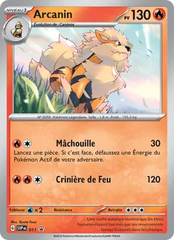 Carte Arcanin de l'extension SVP Black Star Promos, numéro 011/225