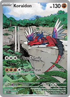 Carte Koraidon de l'extension SVP Black Star Promos, numéro 014/225