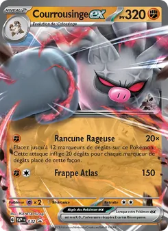 Carte Courrousinge-ex de l'extension SVP Black Star Promos, numéro 032/225