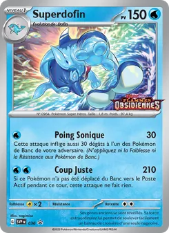 Carte Superdofin de l'extension SVP Black Star Promos, numéro 036/225