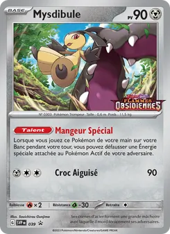 Carte Mysdibule de l'extension SVP Black Star Promos, numéro 039/225