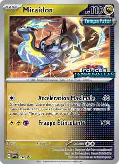 Carte Miraidon de l'extension SVP Black Star Promos, numéro 092/225