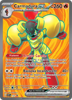 Carte Carmadura-ex de l'extension SVP Black Star Promos, numéro 125/225