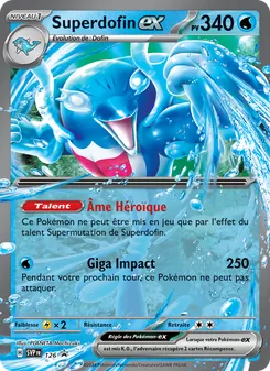 Carte Superdofin-ex de l'extension SVP Black Star Promos, numéro 126/225