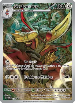 Carte Scalpereur de l'extension SVP Black Star Promos, numéro 130/225