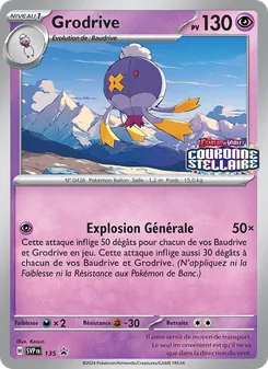 Carte Grodrive de l'extension SVP Black Star Promos, numéro 135/225